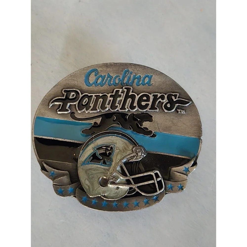 Vtg. Carolina Panthers Limited Ed  Belt Buckle (Y-17)